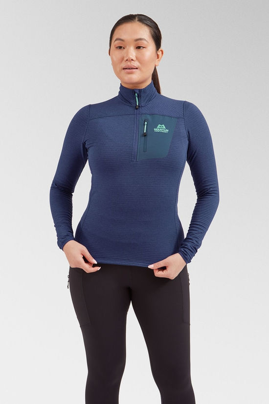 Womens Lumiko Zip Fleece Top
