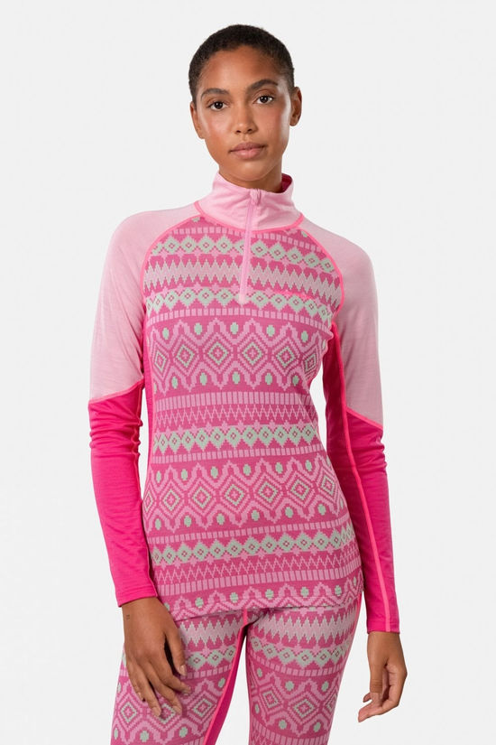 Womens Malia Half Zip Base Layer Top