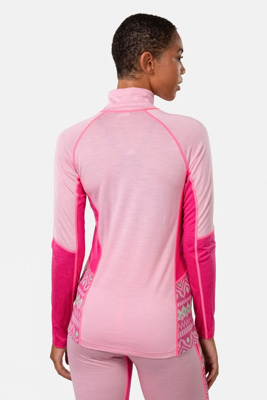 Womens Malia Half Zip Base Layer Top