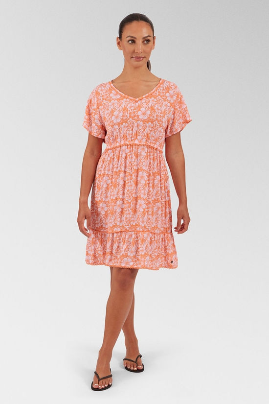 Womens Marla Hibiscus Dress