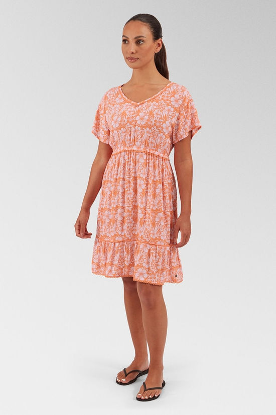 Womens Marla Hibiscus Dress