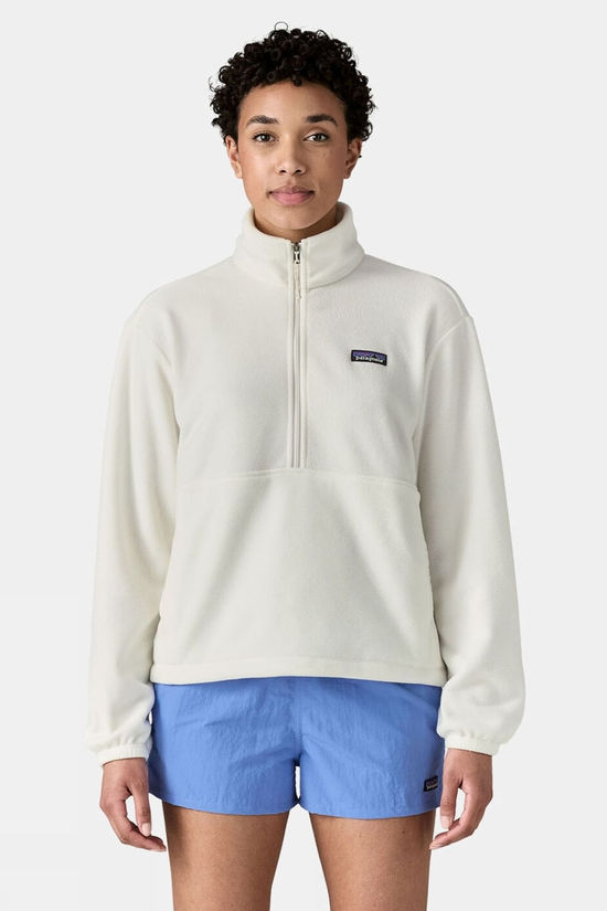 Womens Micro D Half Zip Fleece