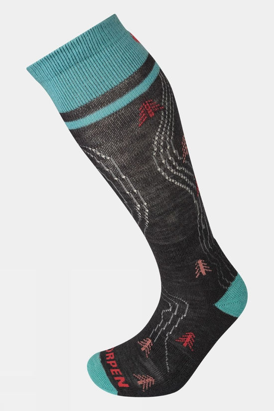 Womens Mid Ski Socks (2 Pack)