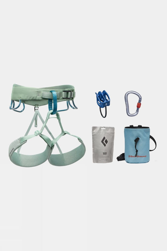 Womens Momentum Harness Climbing Package