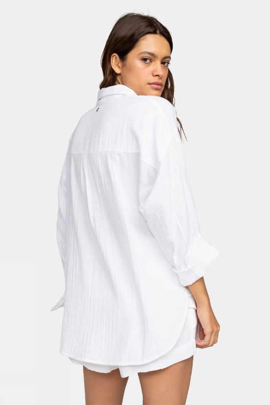 Womens Morning Time Long Sleeve Shirt