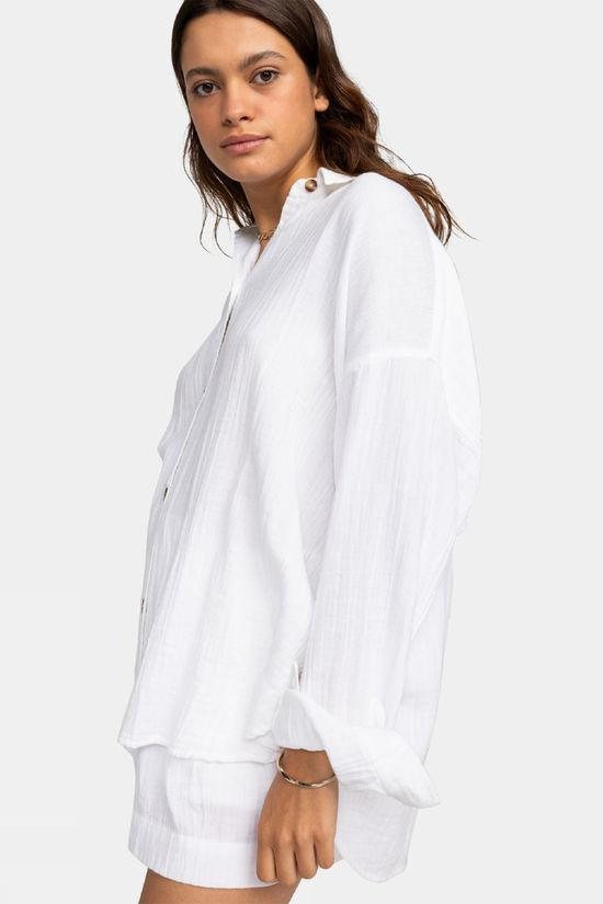 Womens Morning Time Long Sleeve Shirt
