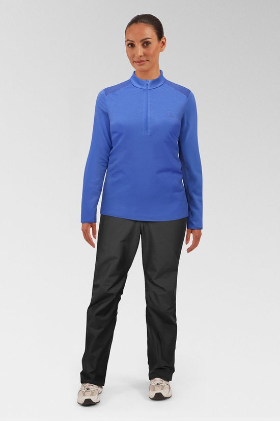 Womens Nava Long Sleeve Zip Top