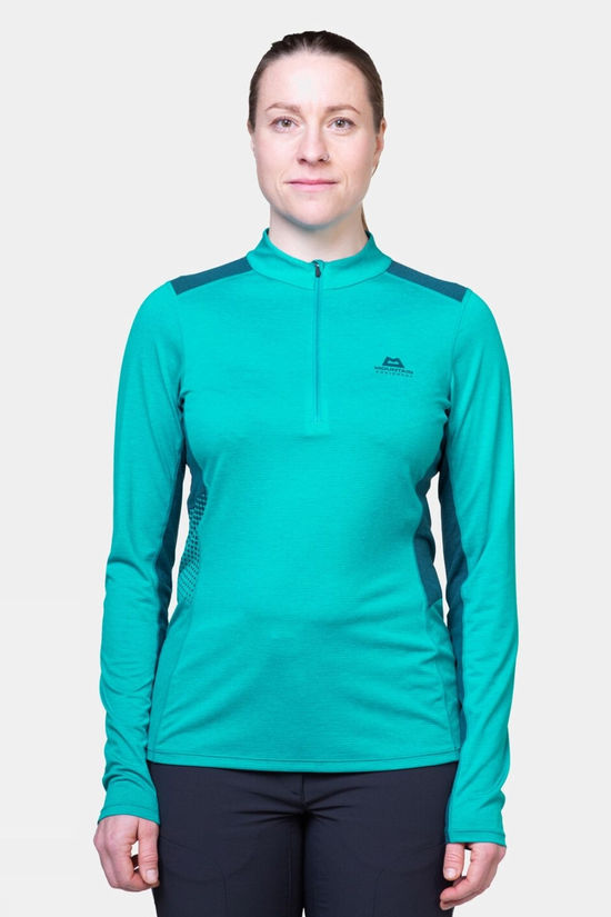 Womens Nava Long Sleeve Zip Top
