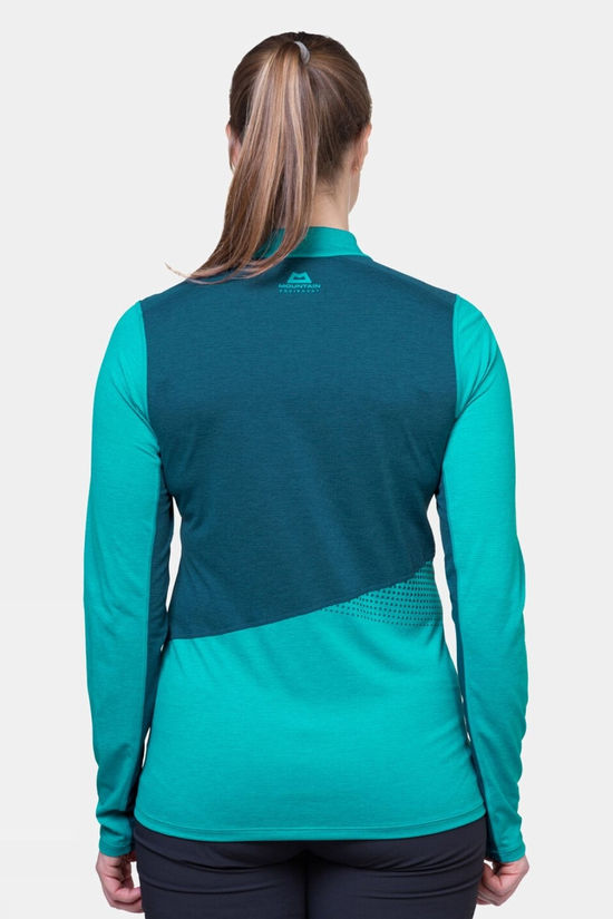 Womens Nava Long Sleeve Zip Top