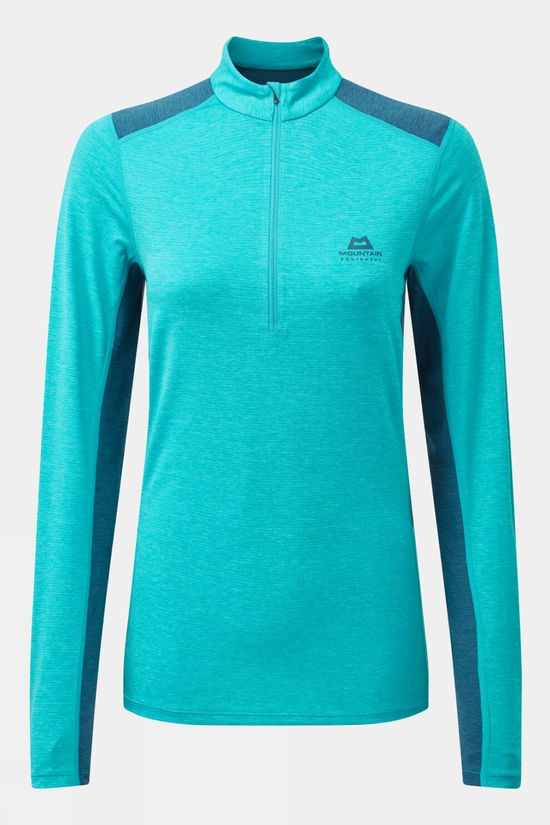 Womens Nava Long Sleeve Zip Top