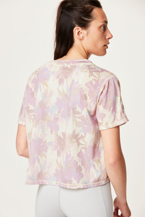 Womens Novita Printed Tech T-Shirt