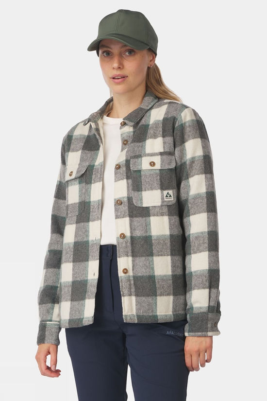 Womens Padded Flannel Shirt