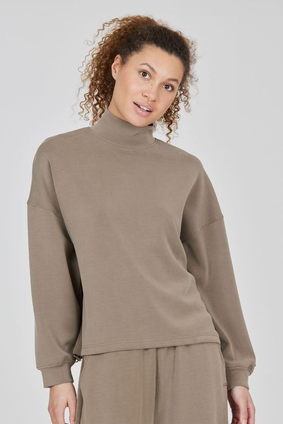 Womens Paris High Neck Sweatshirt