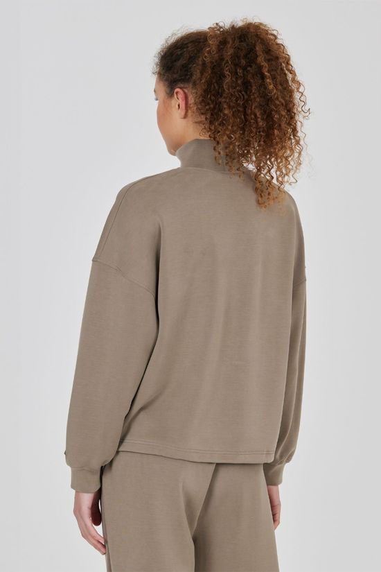 Womens Paris High Neck Sweatshirt