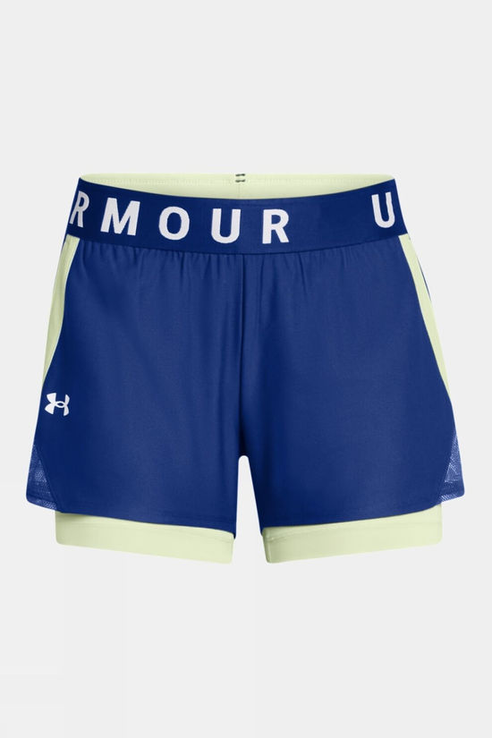 Womens Play Up 2-In-1 Running Shorts