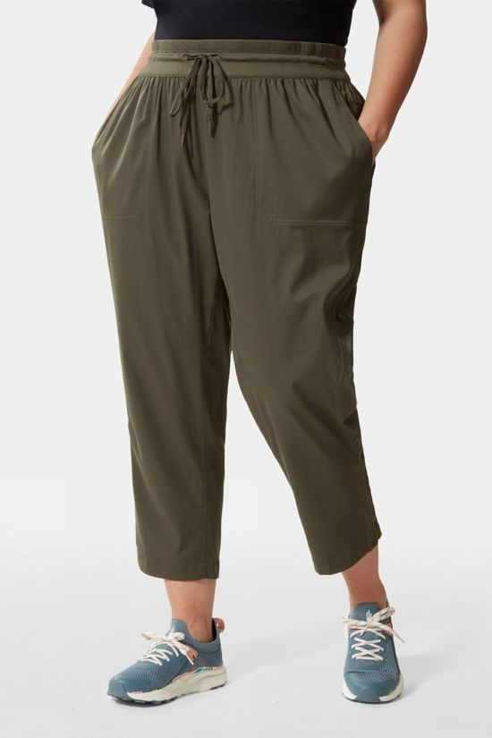 Womens Plus Size Aphrodite Capri Trousers