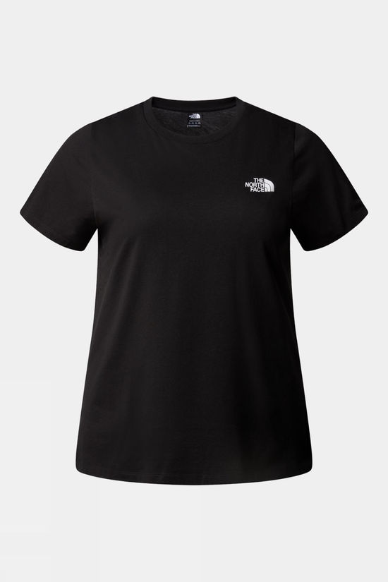 Womens Plus Size Simple Dome T-Shirt