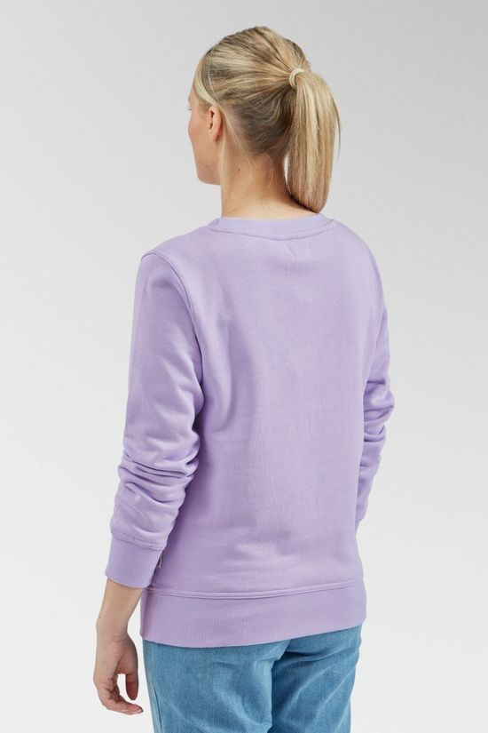 Womens Poster Stripe Crew Sweatshirt