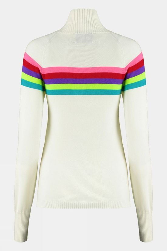 Womens Rainbow Merino Midlayer Top