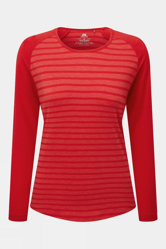 Womens Redline Long Sleeve T-Shirt