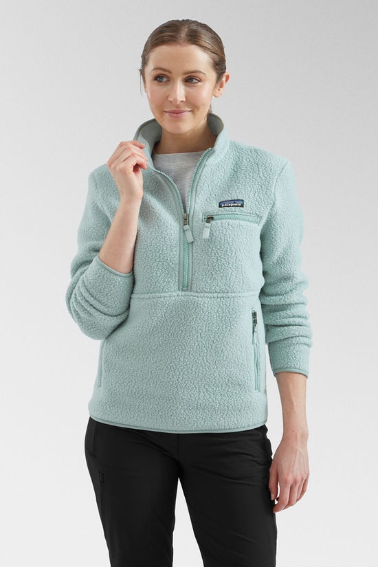 Womens Retro Pile Marsupial Fleece