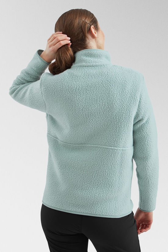 Womens Retro Pile Marsupial Fleece