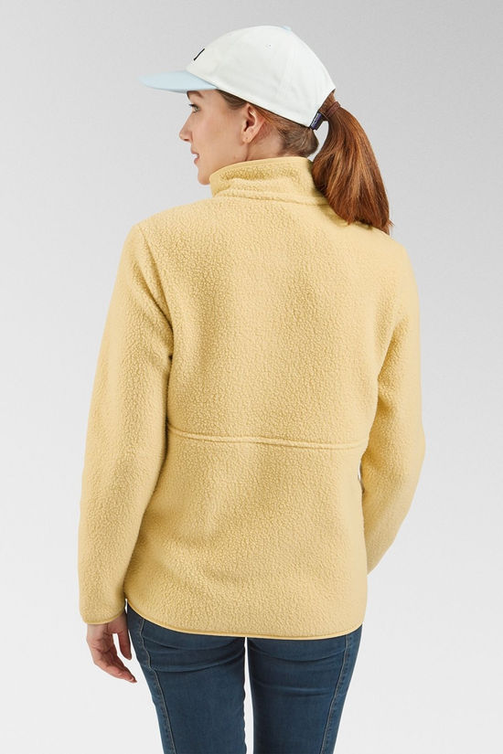 Womens Retro Pile Marsupial Fleece