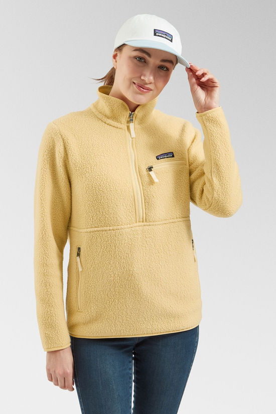 Womens Retro Pile Marsupial Fleece