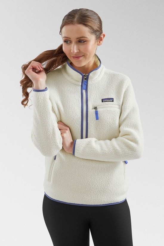 Womens Retro Pile Marsupial Fleece
