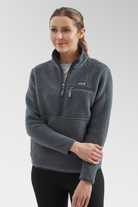 Womens Retro Pile Marsupial Fleece