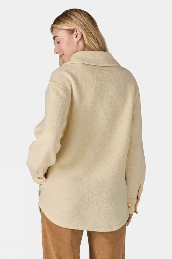 Womens Retro Pile Shacket