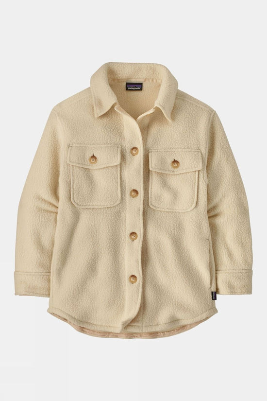 Womens Retro Pile Shacket