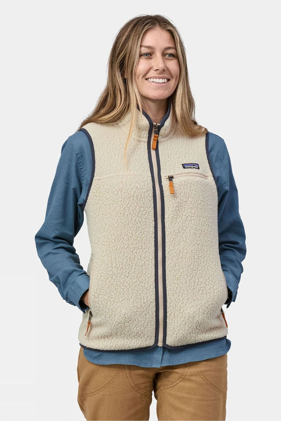 Womens Retro Pile Vest
