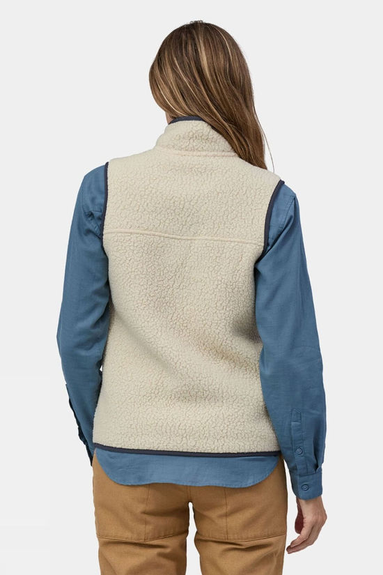 Womens Retro Pile Vest