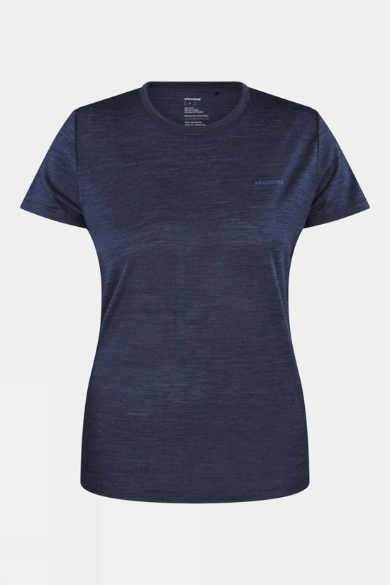Womens Ridge Trail Merino Print T-Shirt