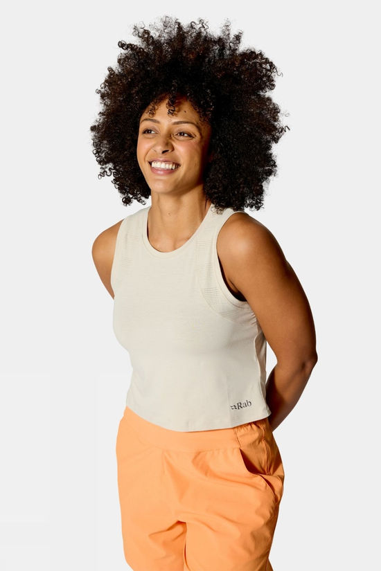 Womens Rivelin Crop Tank Top