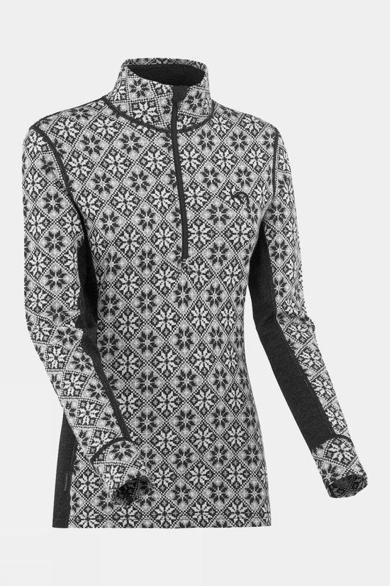 Womens Rose Half-Zip Base Layer Top