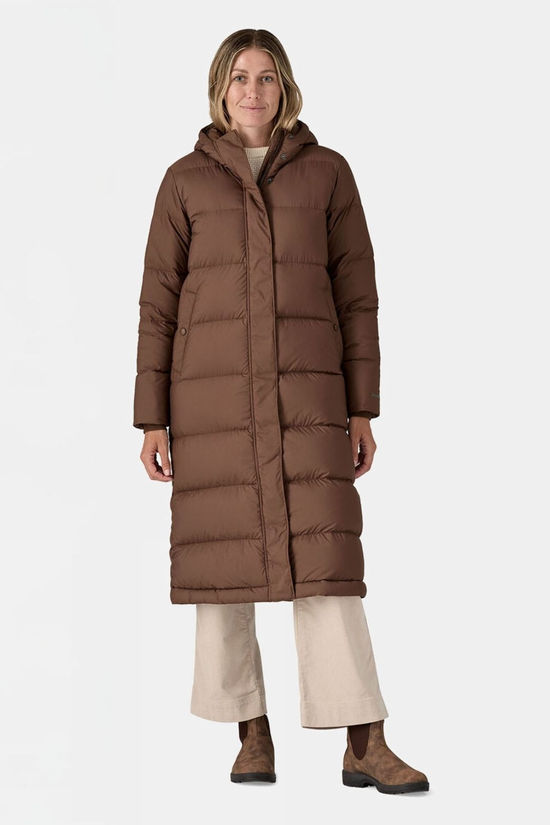 Womens Silent Down Long Parka