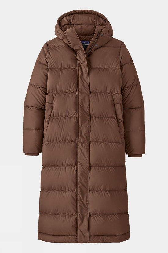 Womens Silent Down Long Parka