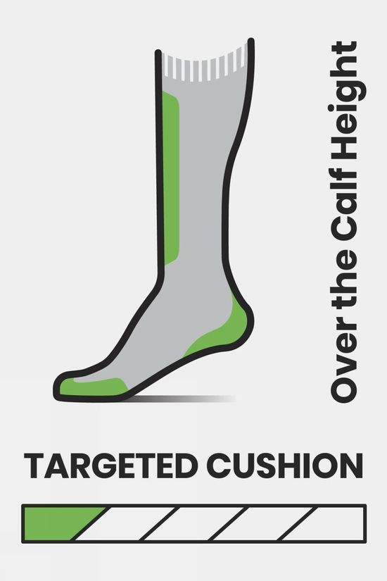 Womens Ski Targeted Cushion OTC Socks