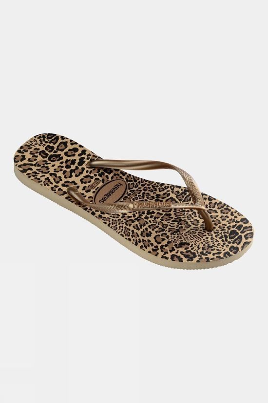 Womens Slim Animals Flip Flops