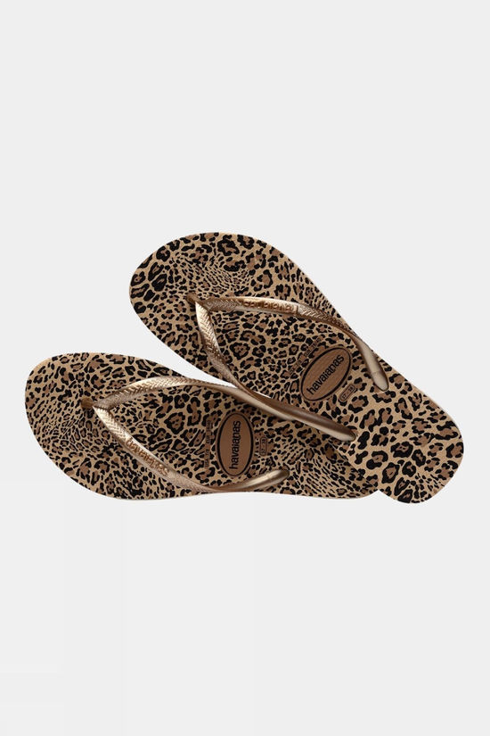 Womens Slim Animals Flip Flops