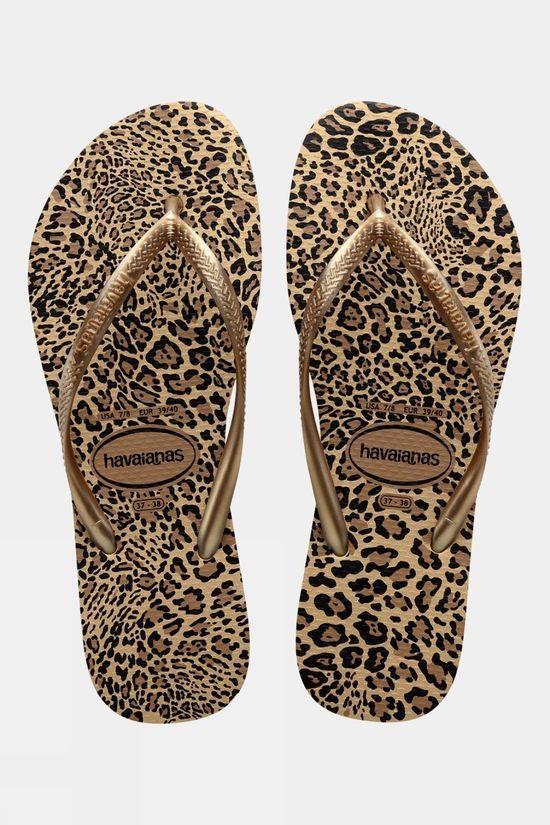 Womens Slim Animals Flip Flops