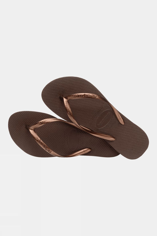 Womens Slim Flip Flops