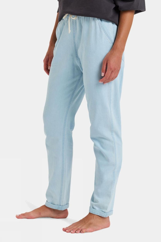 Womens Slow Swell Light Denim Trousers