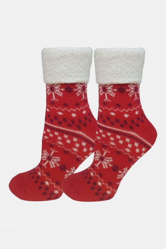 Womens Snowflake Cabin Socks