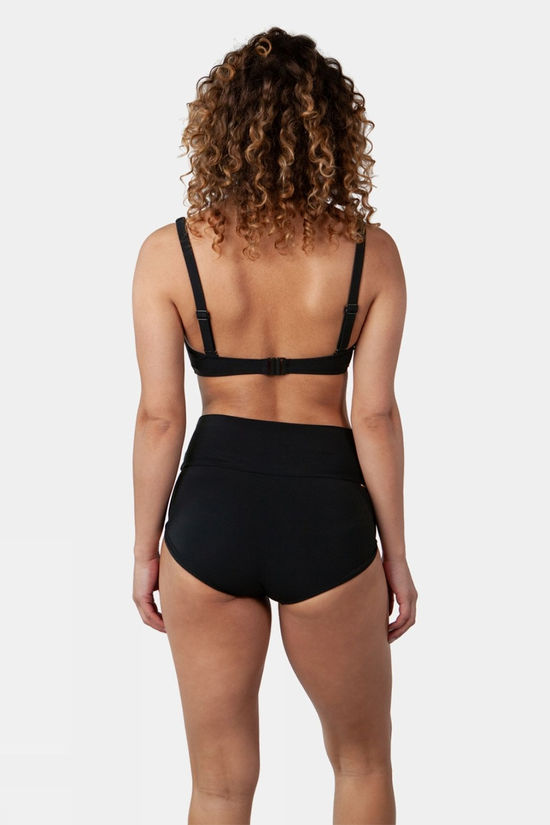 Womens Solid Shorts Bikini Brief