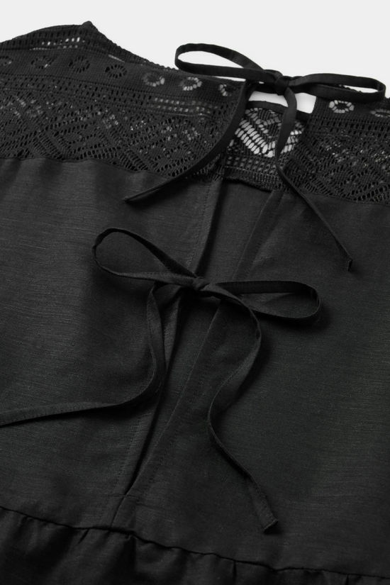 Womens Sono Linen Smock Dress