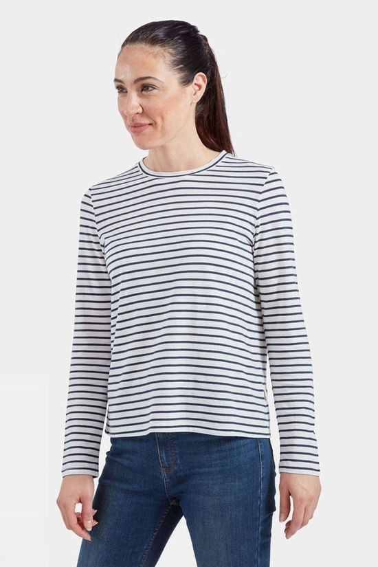 Womens Striped Long Sleeve T-Shirt