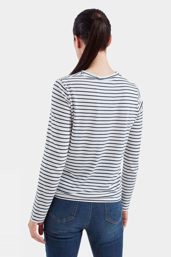 Womens Striped Long Sleeve T-Shirt